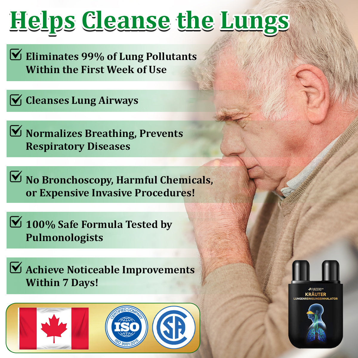 ✅Official Store: Futusly™ Herbal Lung Cleansing Inhaler (💝 Cough, wheezing, shortness of breath, sputum, stuffy nose, bronchitis, bronchitis, allergy symptoms, lung discomfort💝)