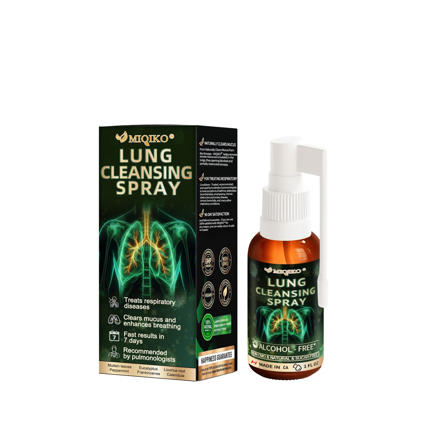 ✨MIQIKO® Advanced Lung Cleansing Spray (👨‍⚕️Recommended by Lung Specialists🫁)